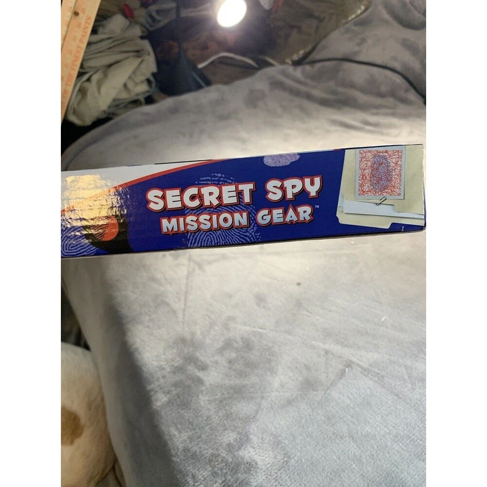 Secret Spy Mission Gear Kid Top Secret Activity Booklet Code Set Kit Play 2 Play